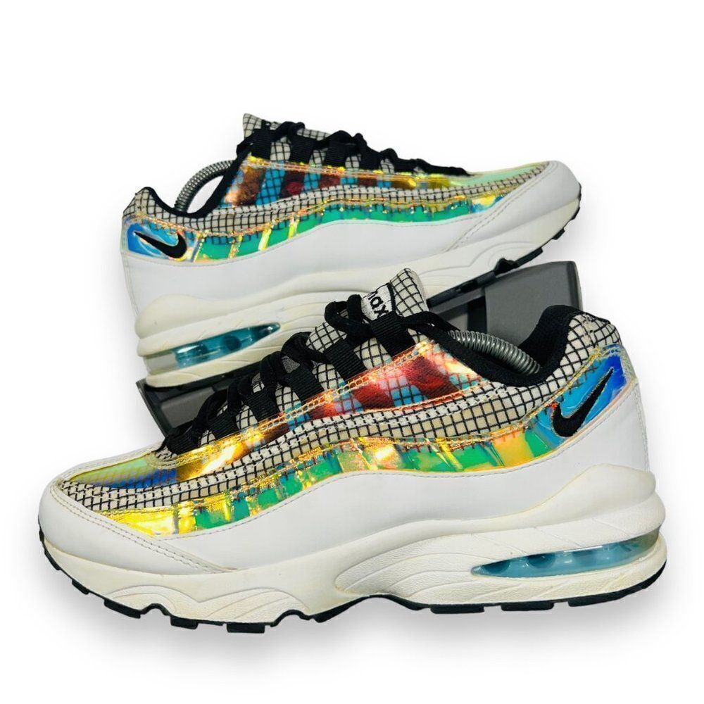 Nike Air Max 95‎ LV8 GS 'Blue Gaze' BQ7218-100 Youth 7 Women's 8.5